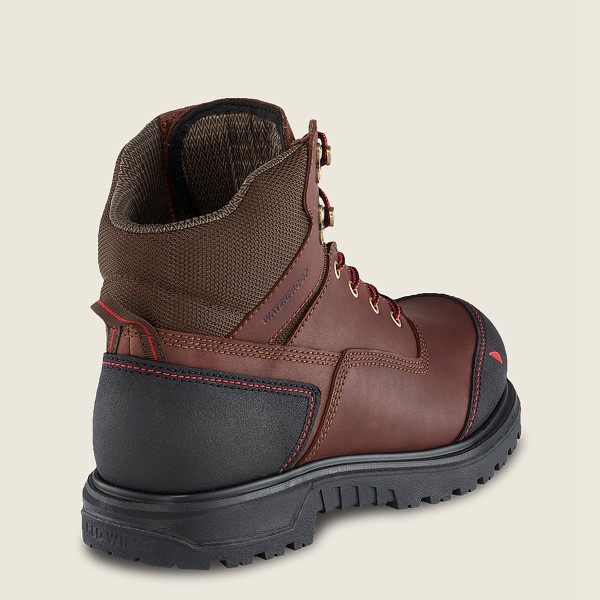 Red Wing Work Boots Brnr Xp - 6-Inch Waterproof Soft Toe - Brune/Svart - Herre 7809-WCTKQ